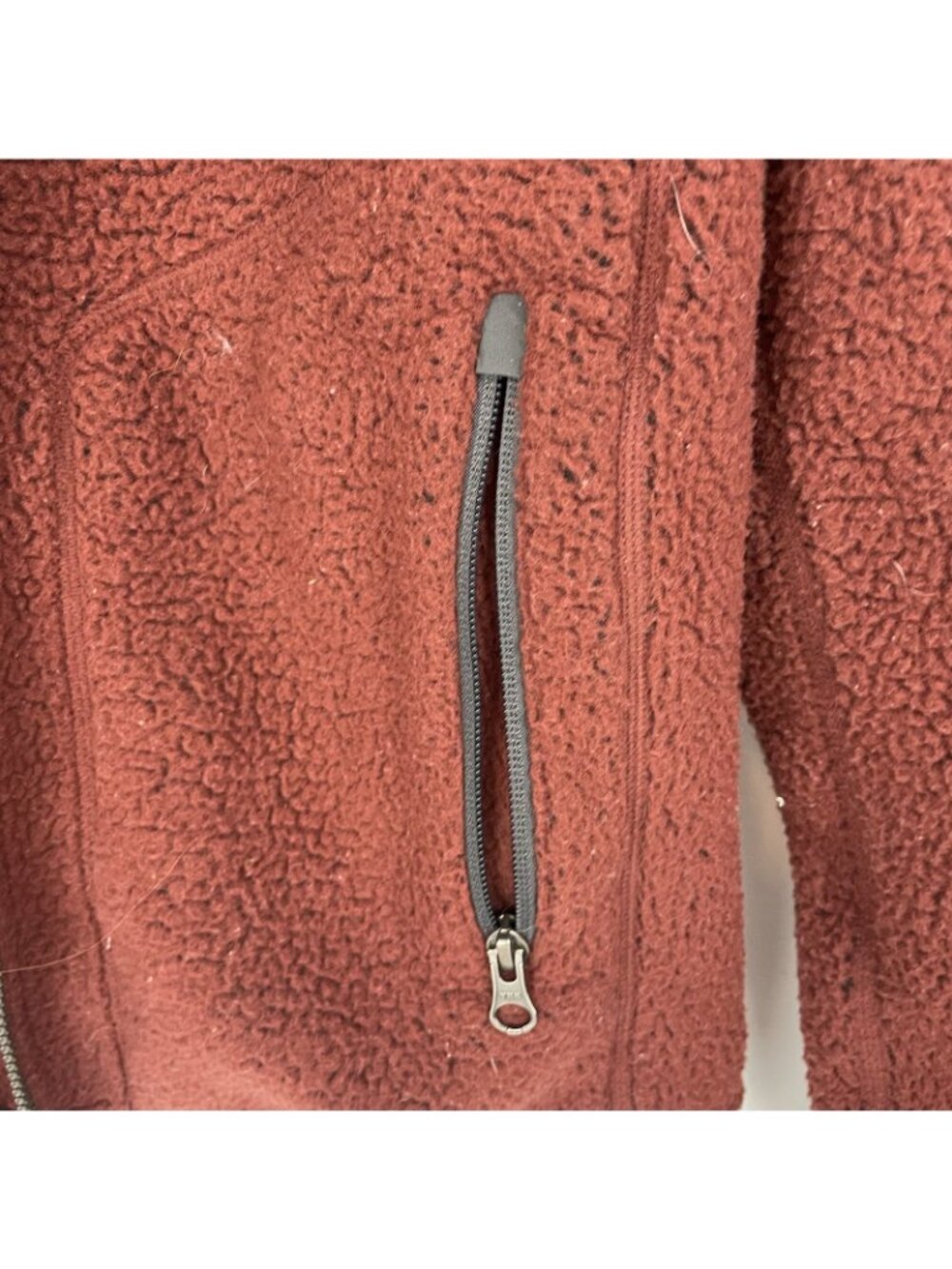 Marmot Women’s Khamli Full Zip Fleece Jacket – Maroon | Size Small - Picture 2 of 6